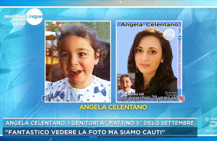 Angela Celentano Mattino Cinque