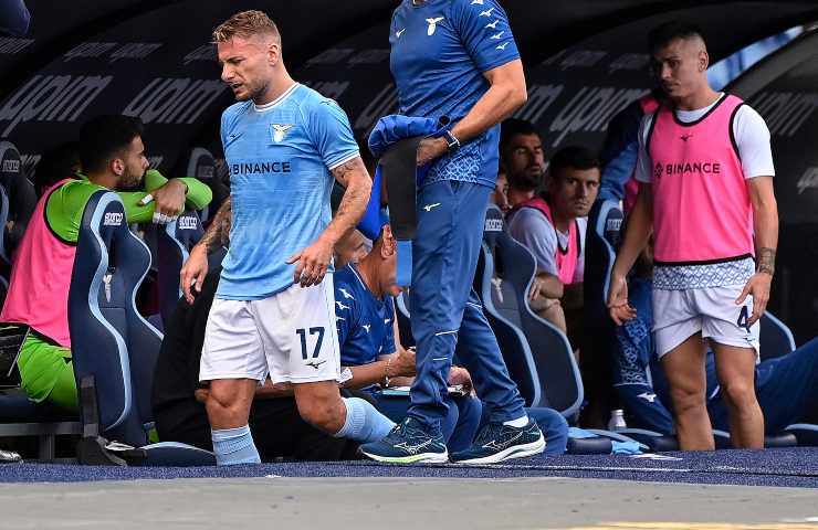 Ciro Immobile infortunio