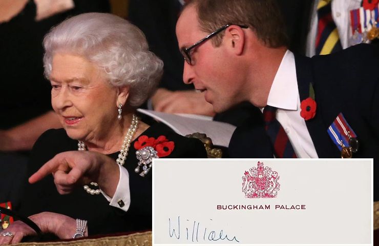 Elisabetta II e William foto insieme