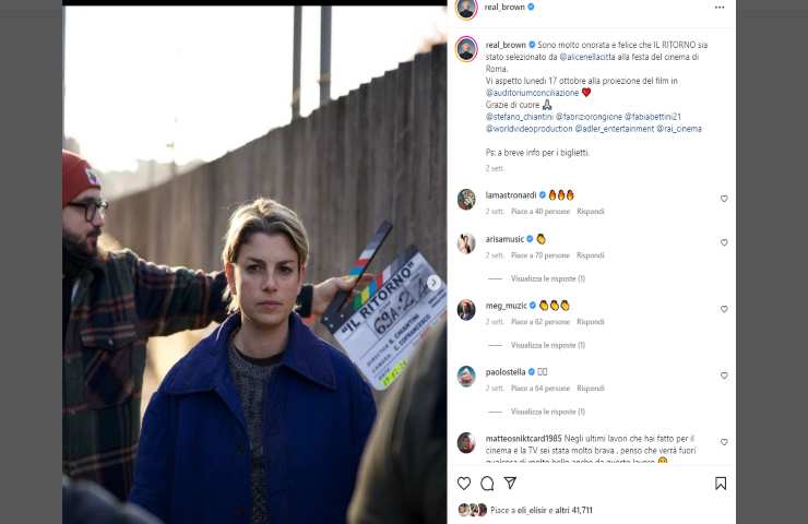 Protagonista di un film, Emma Marrone scoppia in lacrime alla FCR