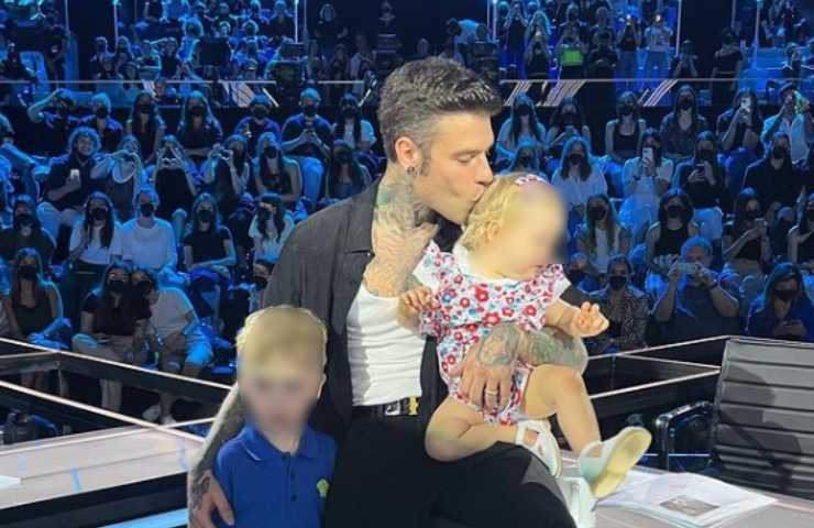 fedez figli trasmissione foto