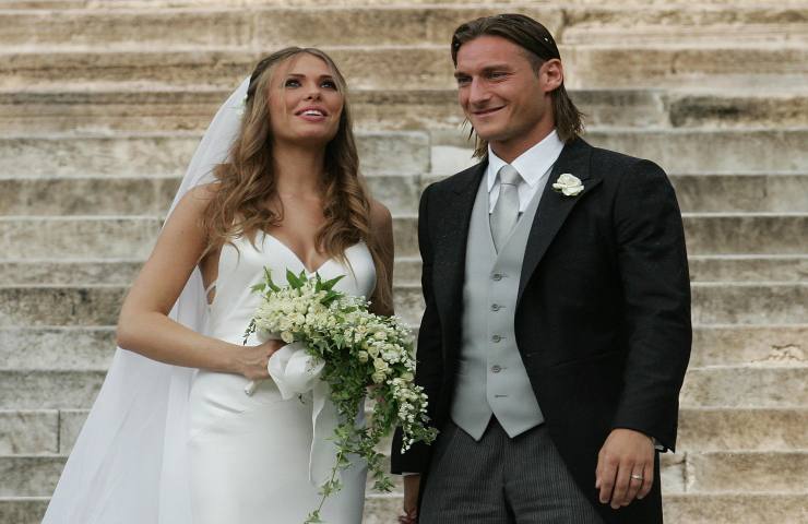 Francesco Totti e Ilary Blasi matrimonio