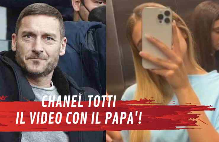 chanel totti genitori