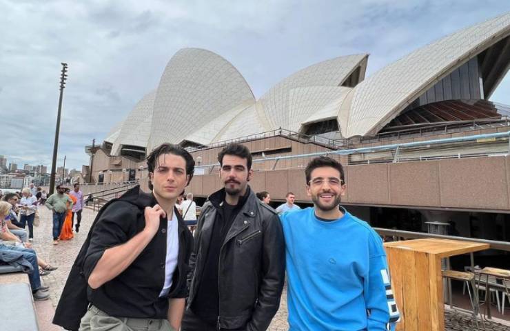 Il Volo a Sydney foto ricordo