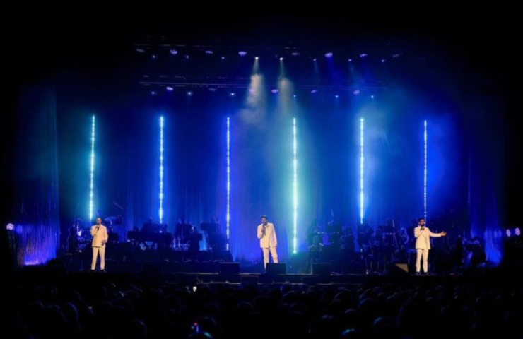 Il Volo esibizione a Sydney foto concerto