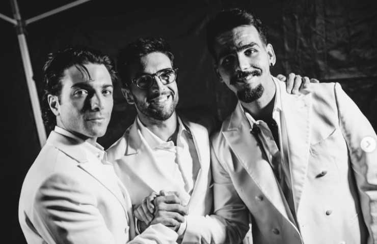 Il Volo concerto Sydney foto abiti bianchi