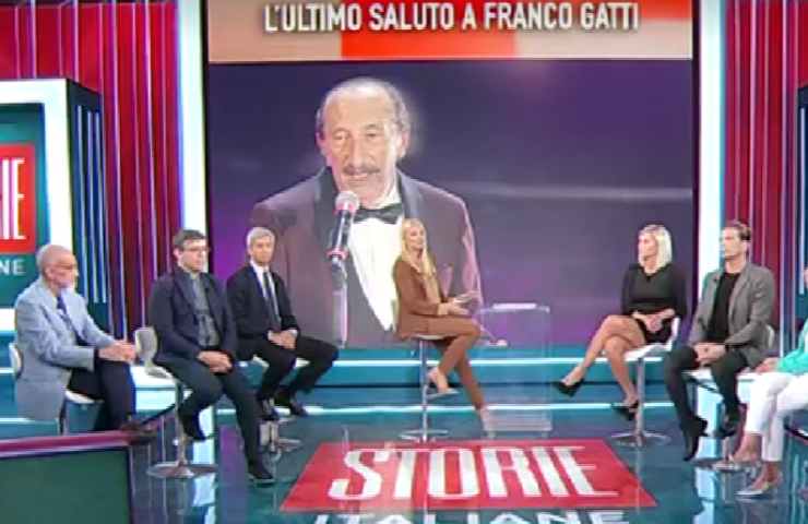 storie italiane diretta addio franco gatti