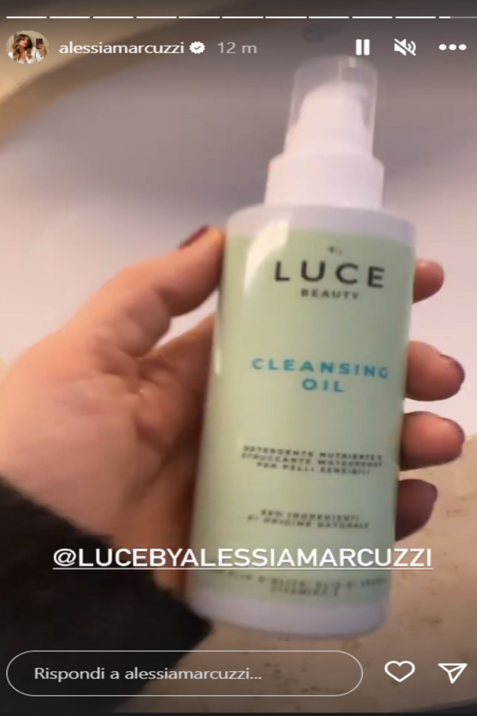 Luce by Alessia Marcuzzi linea creme