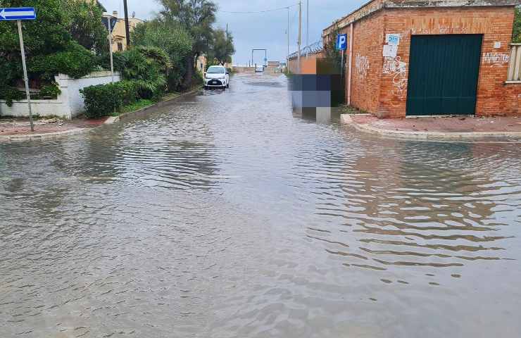 maltempo Fiumicino