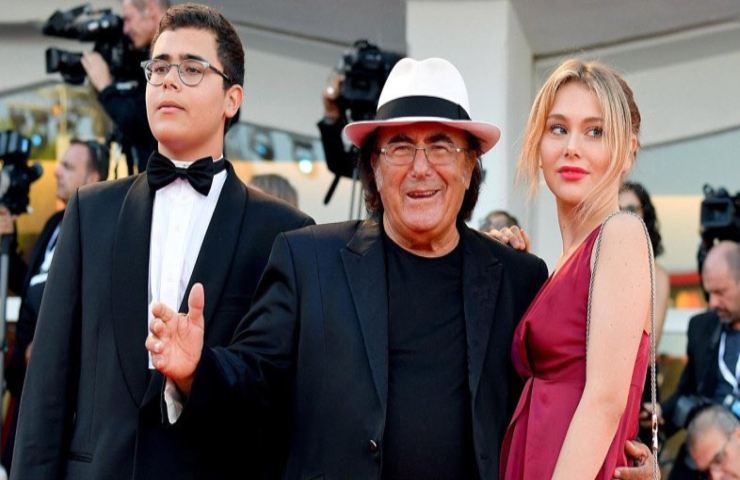 Al Bano, Bido e Jasmine insieme 