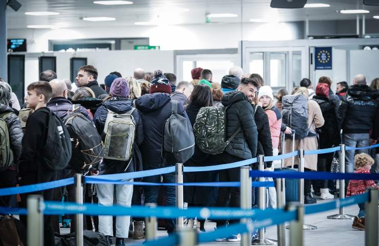 Covid arrivi aeroporto