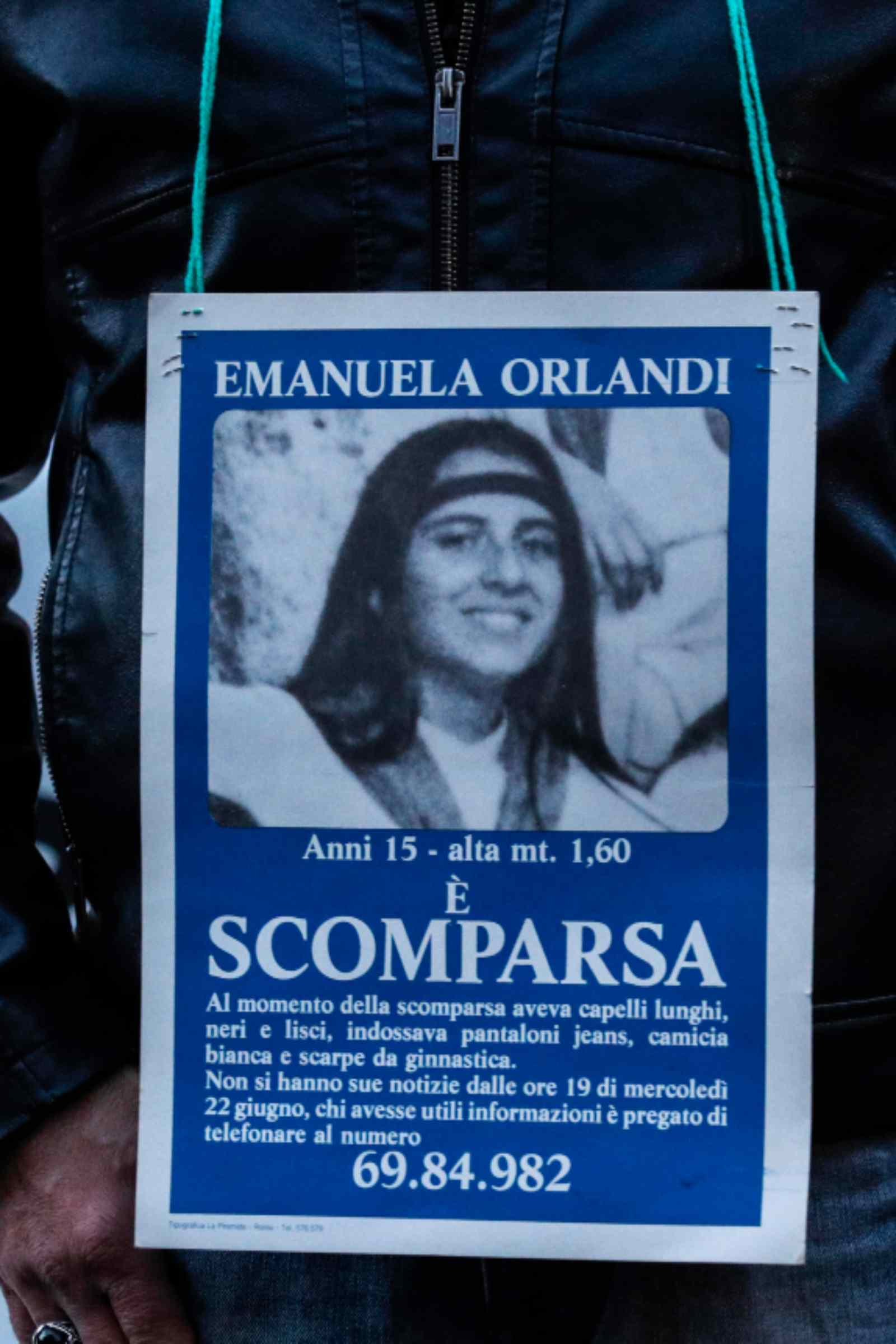 Emanuela Orlandi manifesto 