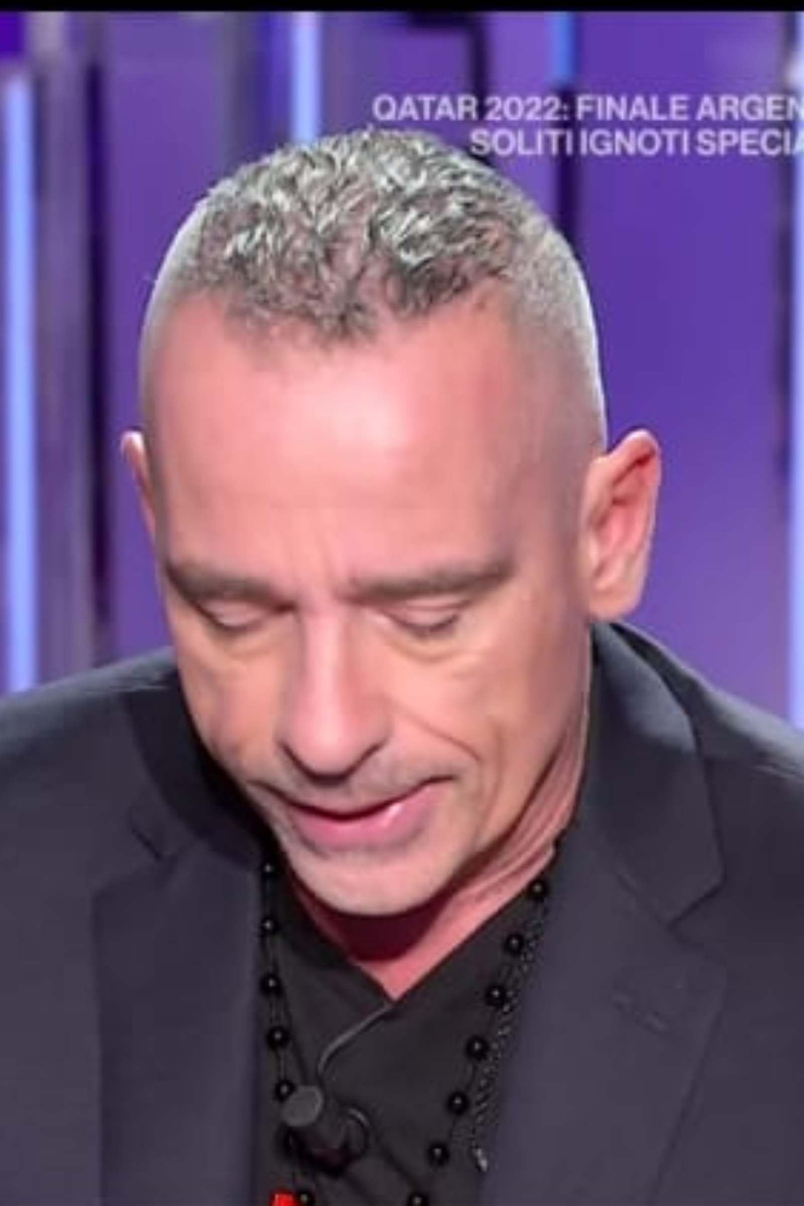 Eros Ramazzotti triste