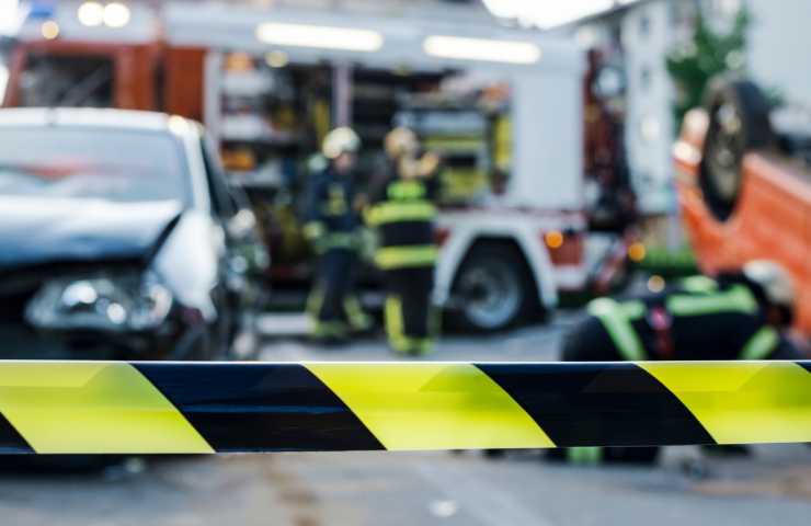 strage strade incidente vigilia natale