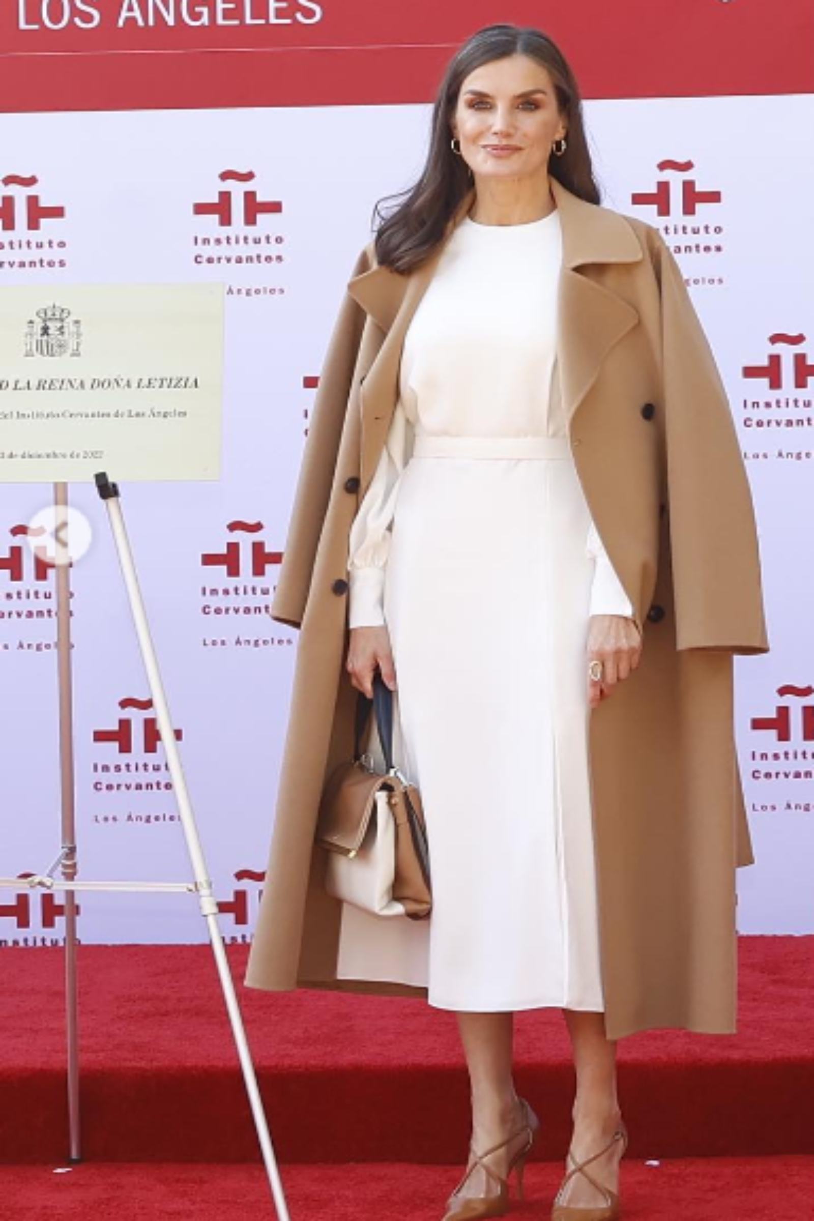 Letizia Ortiz regina Spagna look Los Angeles