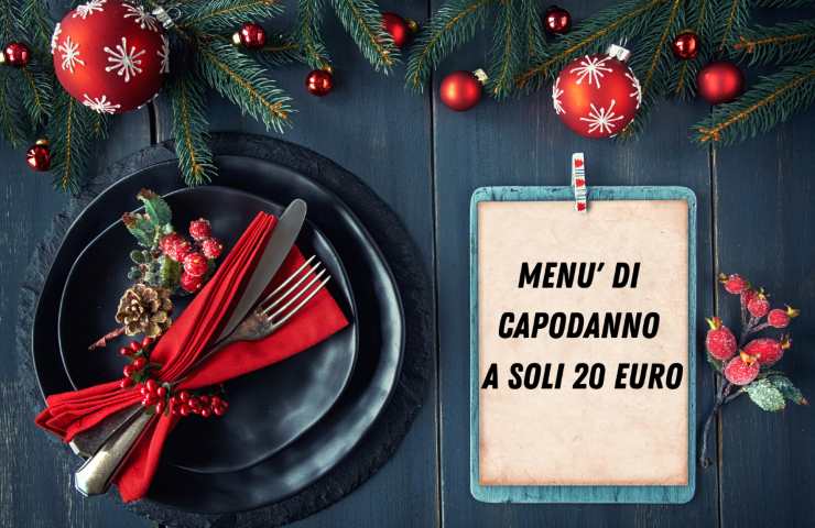 Menù di Capodanno a 20 euro ricette risparmiare