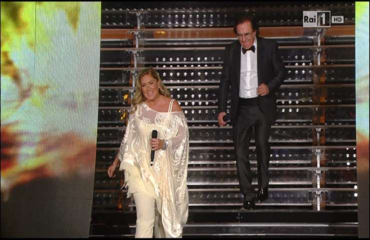 Romina e Al Bano a Sanremo 2022 foto