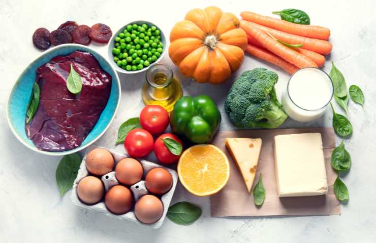 Vitamina A carenza benefici dieta vegana