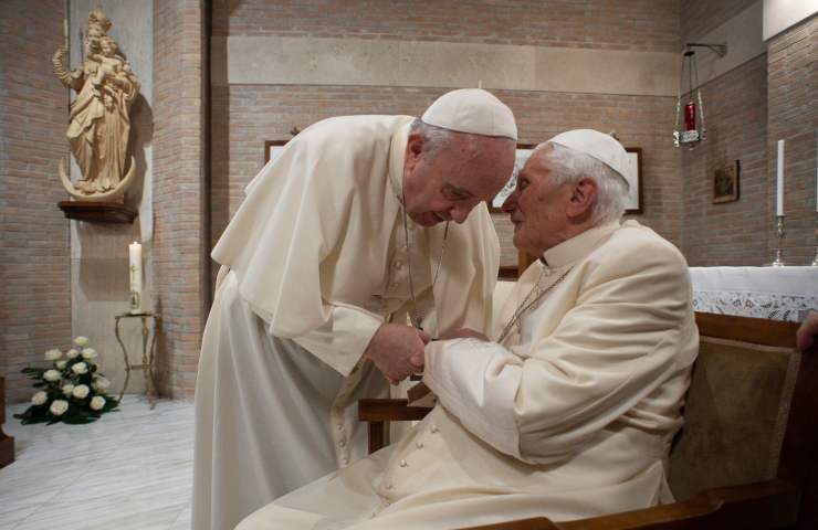 benedetto xvi e papa francesco udienza generale