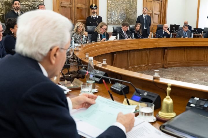 Sergio Mattarella intervento