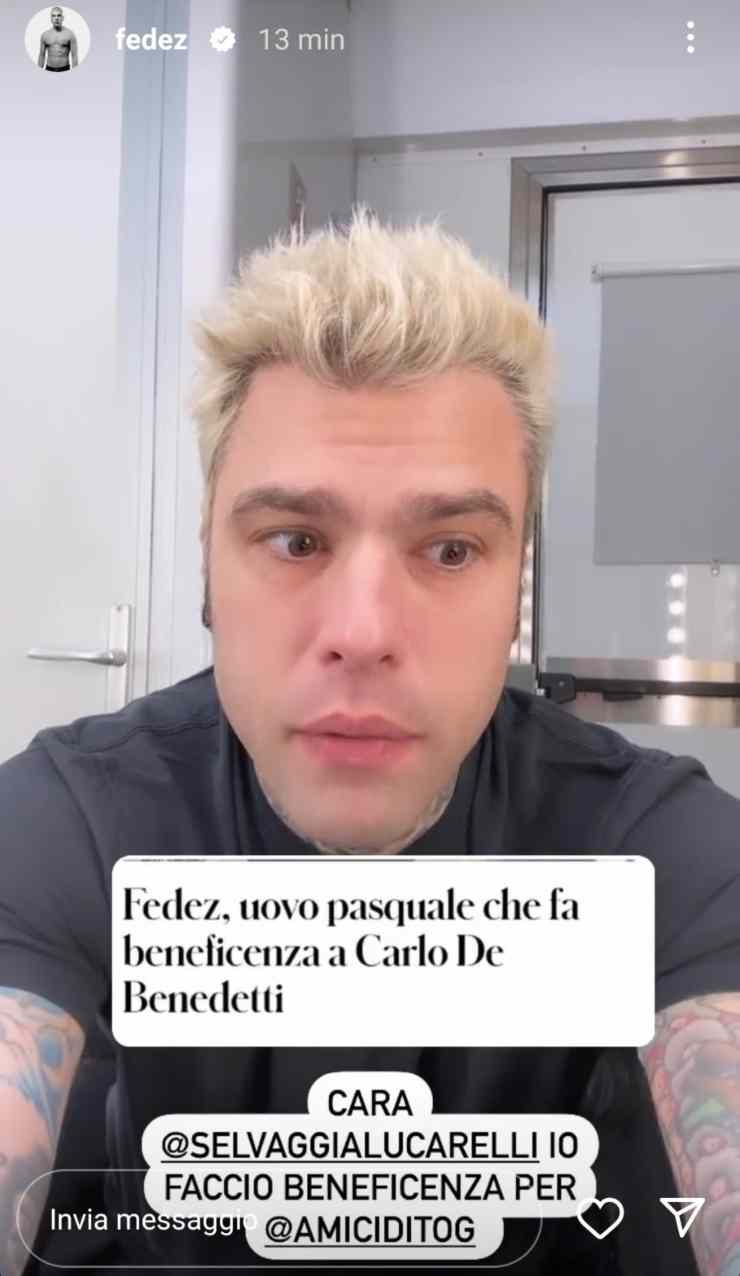 Fedez: il retroscena clamroso