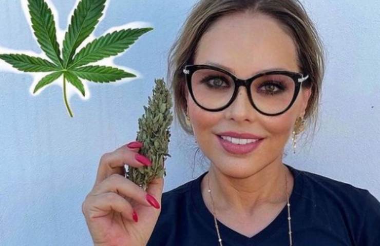 Ornella Muti promozione cannabis polemica