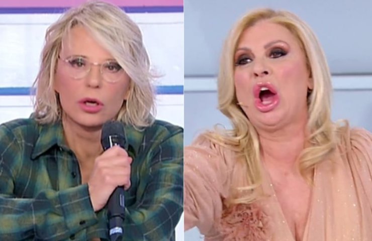 Maria De Filippi lite Tina 