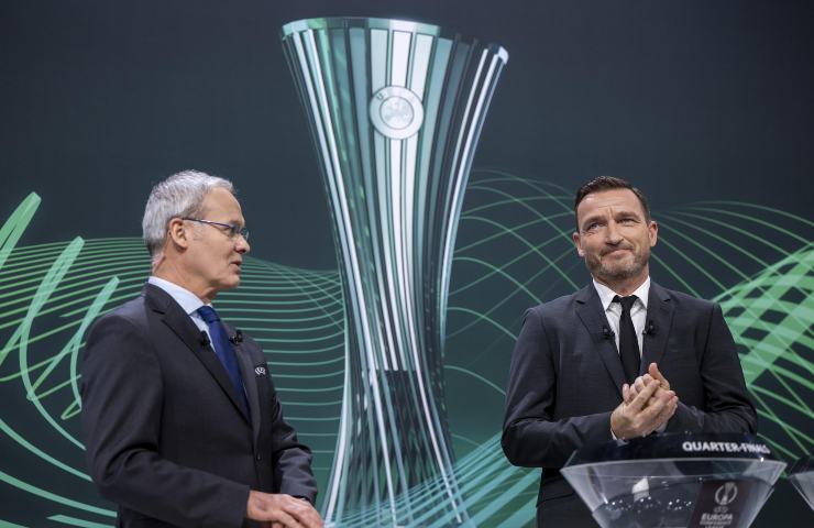 Sorteggi Nyon . quarti finale champions europa league